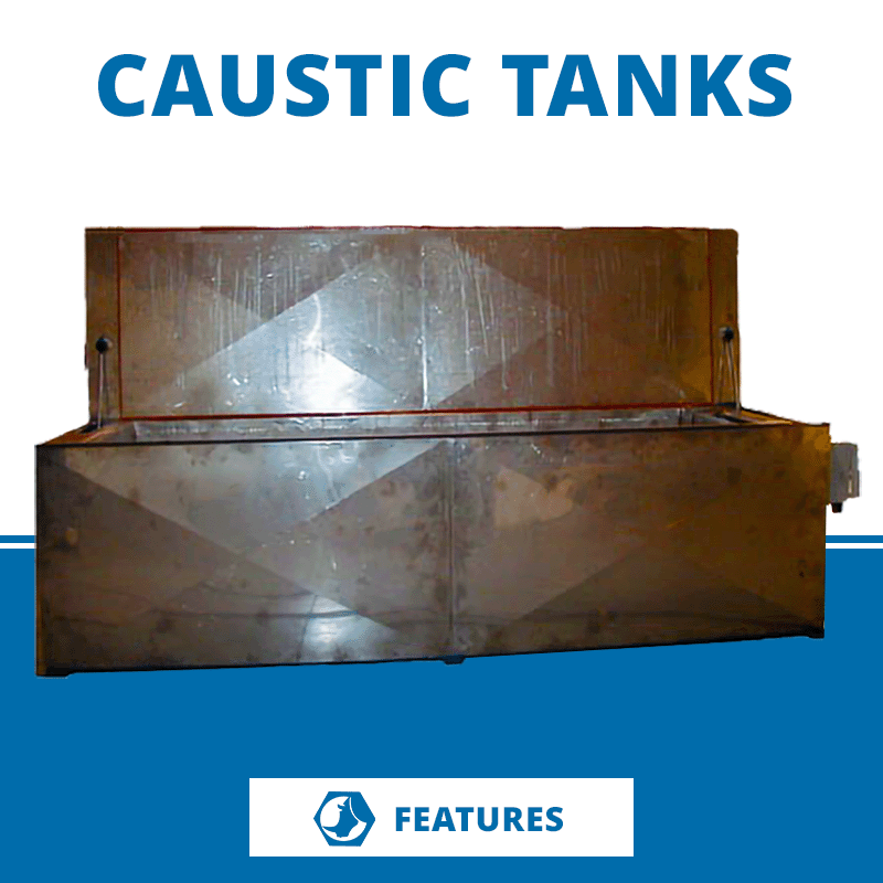 Caustic Tank Button